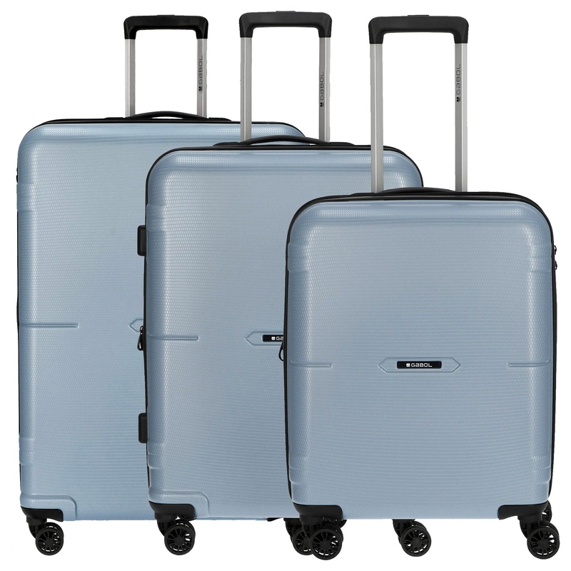 Gabol Bari - 4-Rollen-Trolley Set 3tlg. S/M/L erw. (azul)