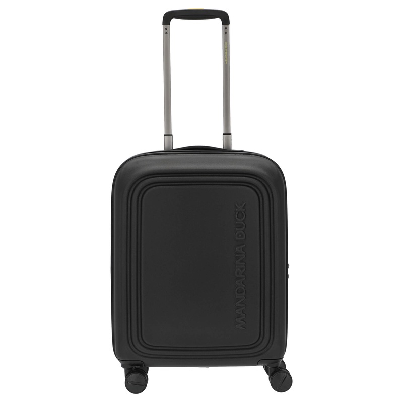 Mandarina Duck Logoduck+ - 4-Rollen-Kabinentrolley 55 cm S (black)