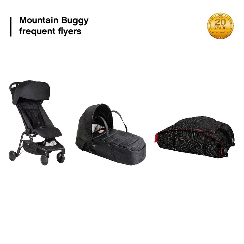 Mountain Buggy Frequent Flyer Bundle | Nano, Cocoon & Universal Travel Bag