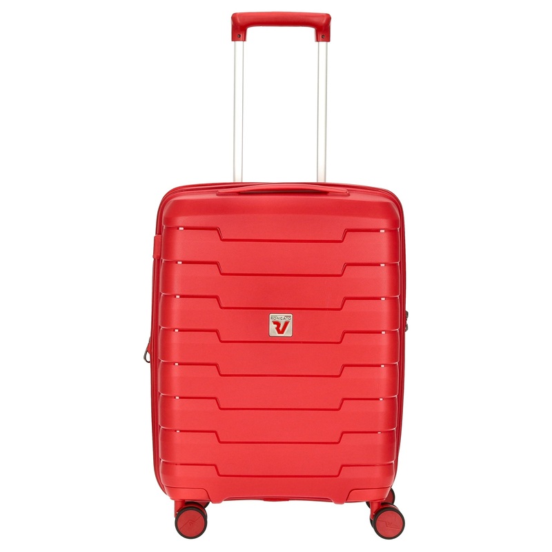 Roncato Skyline - 4-Rollen-Kabinentrolley S 55 cm  erw. USB-Anschluss (rosso)