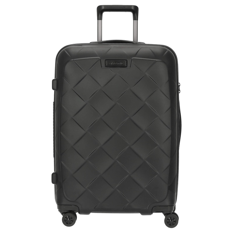 Stratic Leather and More - 4-Rollen-Trolley 66 cm M (matt black)
