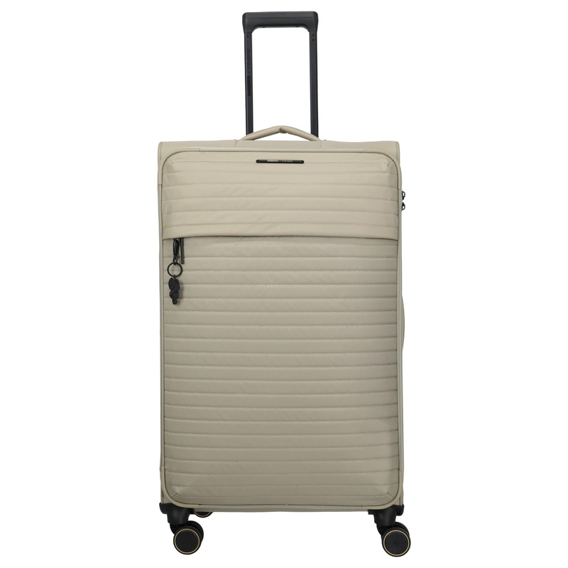 Travelite BARBARA Stepp- 4-Rollen-Trolley L 80 cm (satin nude, 80 cm)