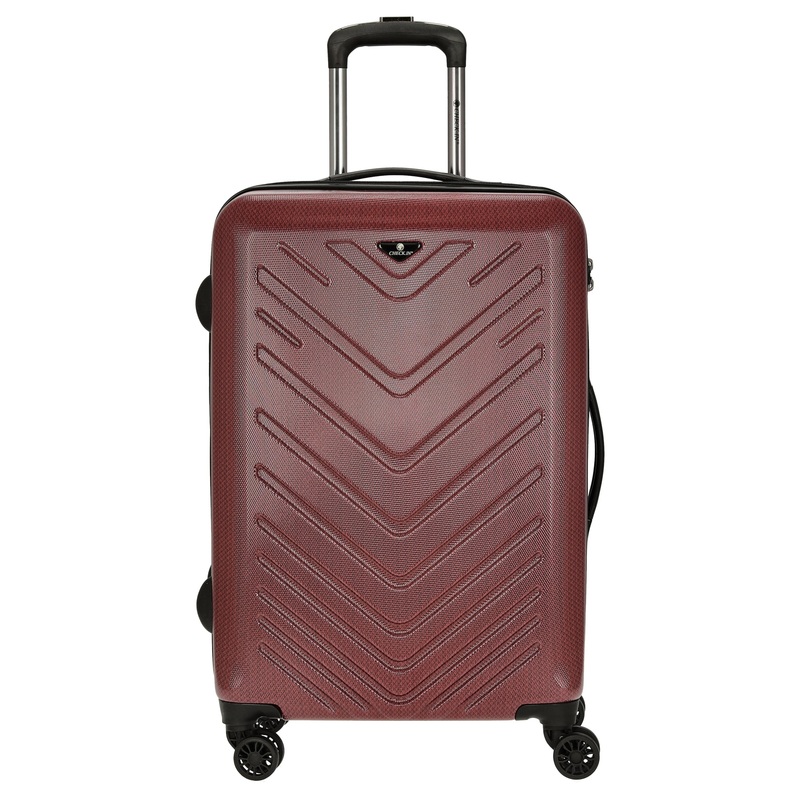 CHECK.IN Mailand - 4-Rollen-Trolley 65 cm (rot)