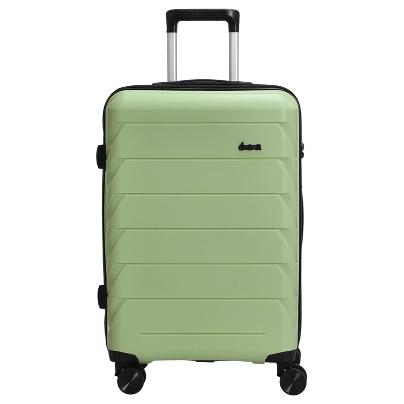 D&N Travel Line 4100 - 4-Rollen-Trolley M 64 cm (lime green)