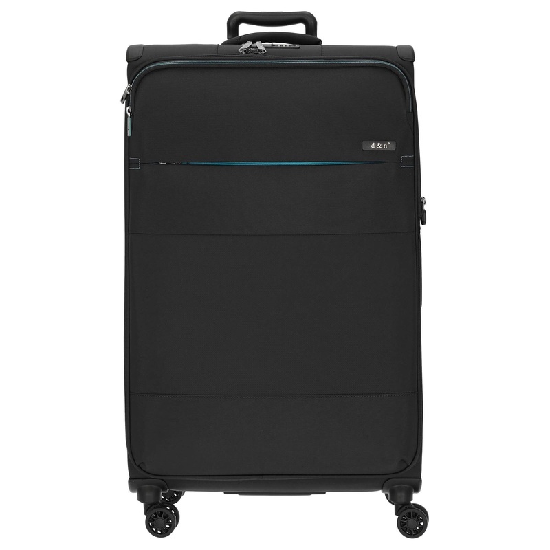 D&N Travel Line 9004 - 4-Rollen-Trolley L 79 cm (schwarz)