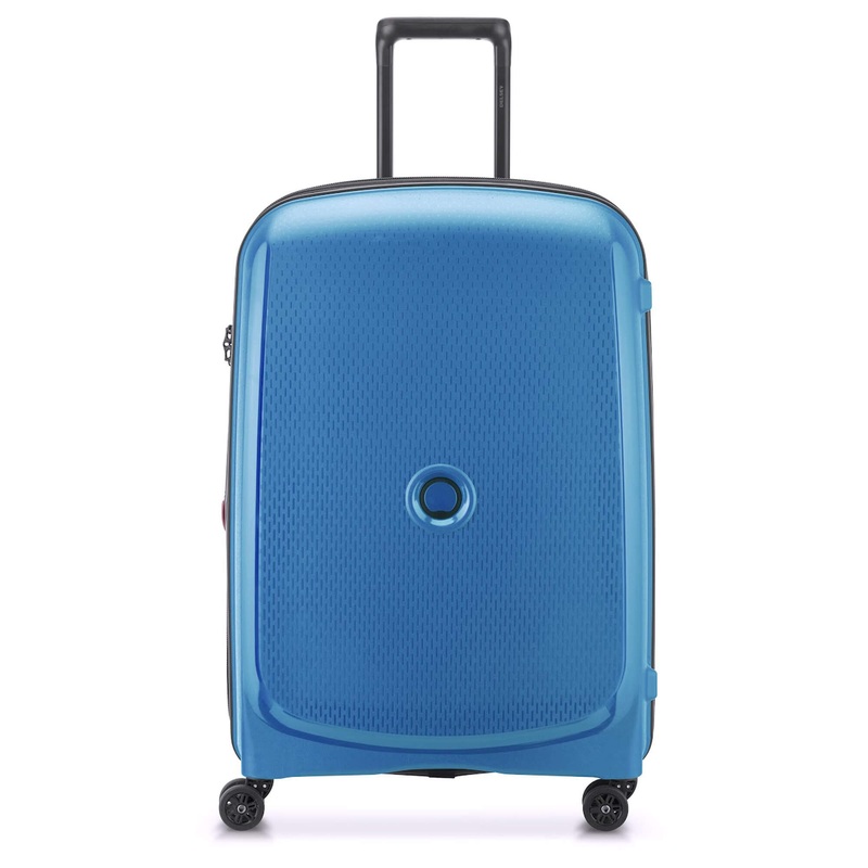 Delsey Paris Belmont Plus - 4-Rollen-Trolley 71 cm erw. (zink blau)