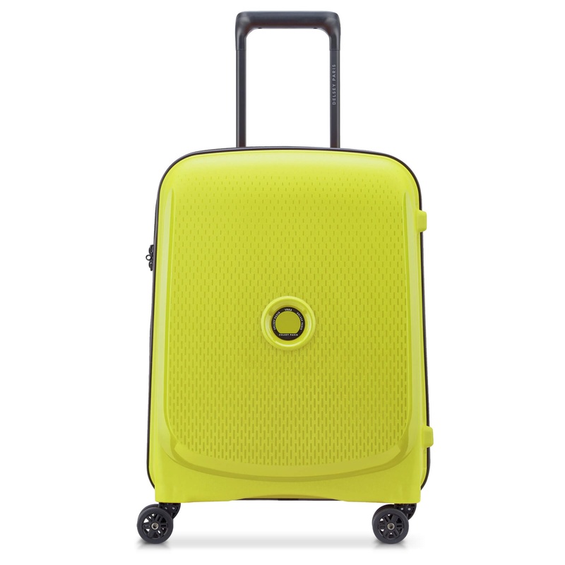 Delsey Paris Belmont Plus Slim Line - 4-Rollen-Kabinentrolley recycelt 55 cm (grn chartreuse)