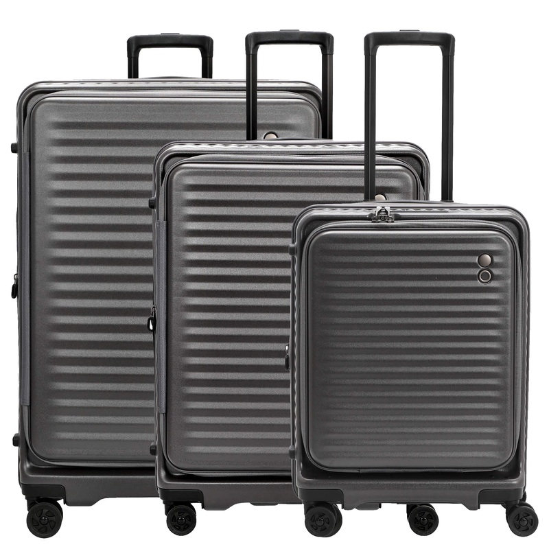 Echolac Celestra FA - 4-Rollen-Trolley Set 3tlg. erw. (dark grey)