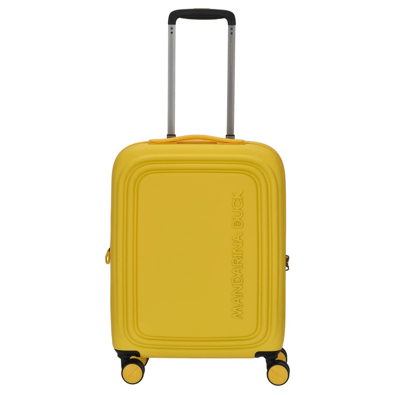 Mandarina Duck Logoduck+ - 4-Rollen-Kabinentrolley 52 cm erw. (duck yellow)