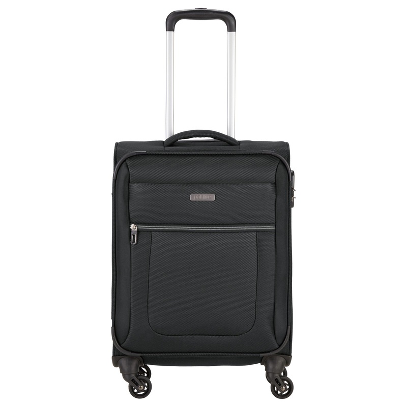paklite Valencia - 4-Rollen-Trolley S 55 cm (black)