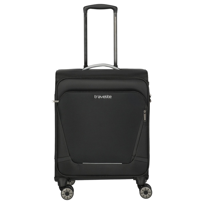 Travelite Jetpack Max - 4-Rollen-Trolley S 55 cm (schwarz)