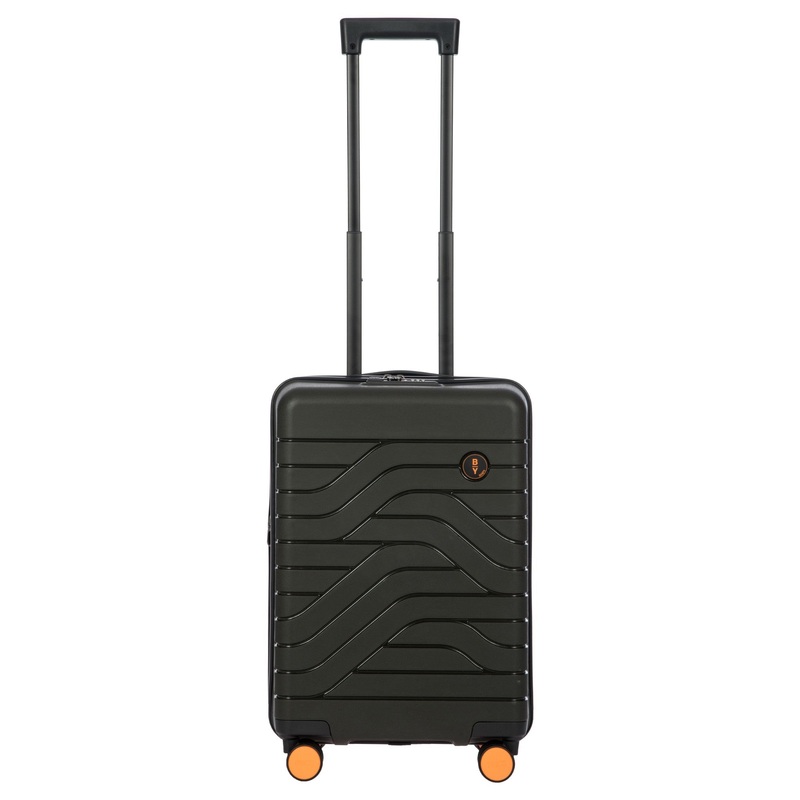 Brics BY Ulisse - 4-Rollen-Kabinentrolley 55 cm  erw. (olive)