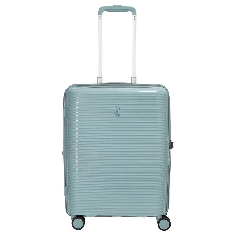 Echolac Forza - 4 Rollen - Kabinentrolley 55 cm erw. (blue)