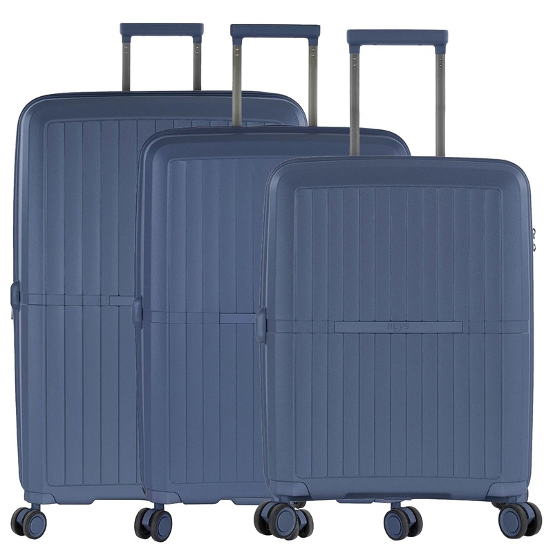 Heys AirLite - 4-Rollen-Trolley Set 3tlg. L/M/S erw. (blau)