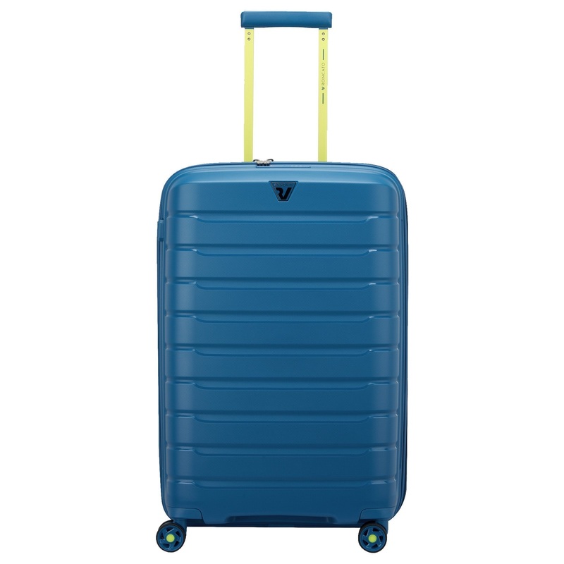 Roncato B-Flying Move - 4-Rollen-Trolley M 68 cm erw. (blu laguna)