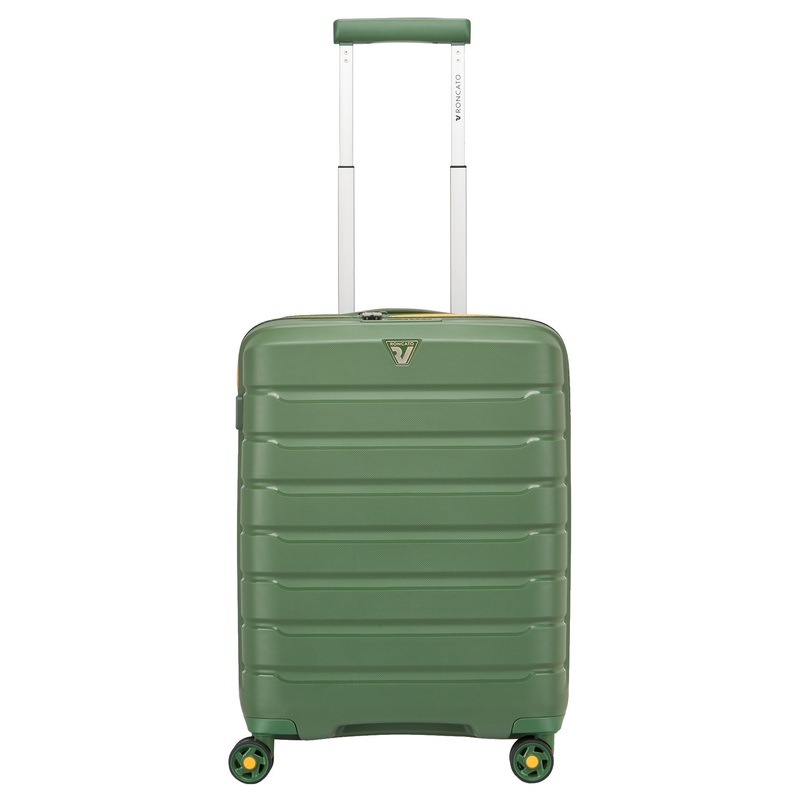 Roncato B-Flying Neon - 4-Rollen-Kabinentrolley S 55 cm (verde militare)