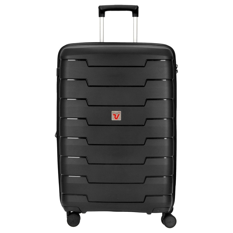 Roncato Skyline - 4-Rollen-Trolley M 70 cm erw. (nero)