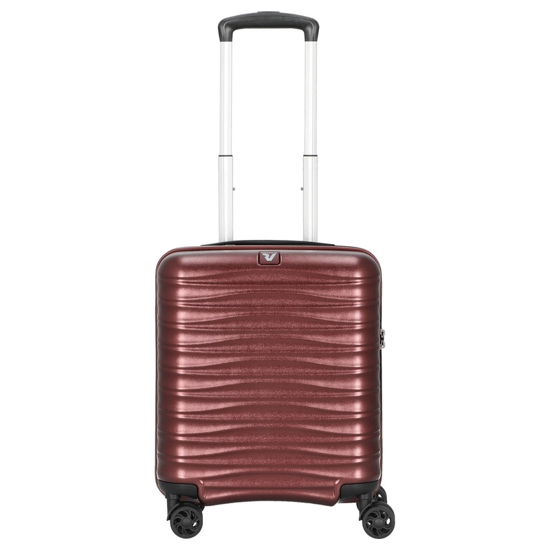 Roncato Wave - 4-Rollen-Kabinentrolley 45 cm (Easyjet Handgepck) (rosso scuro)