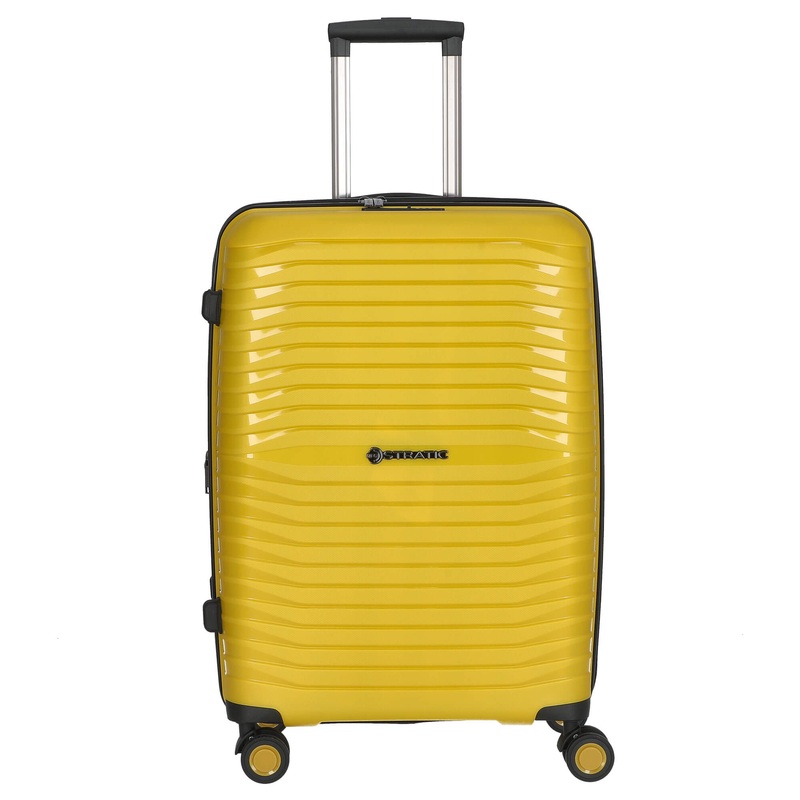 Stratic Bright+ - 4-Rollen-Trolley 66 cm M erw. (yellow gold)
