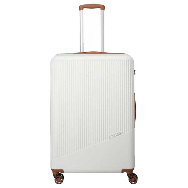 Travelite Bali - 4-Rollen-Trolley L 77 cm (wei/cognac)