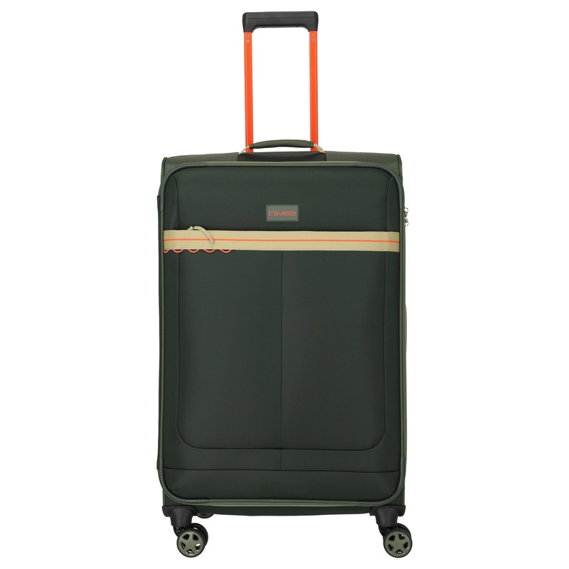 Travelite Color Craze - 4-Rollen-Trolley L 77 cm (oliv)
