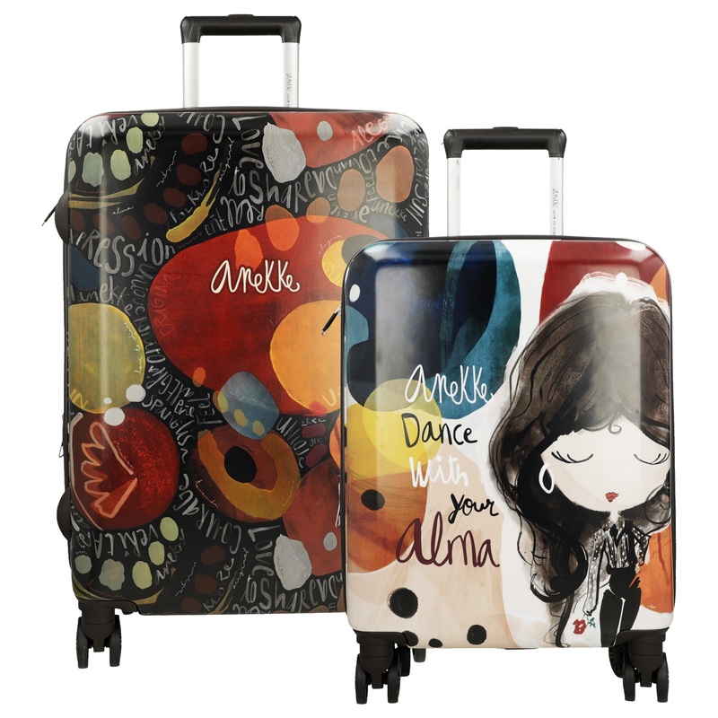 Anekke Alma - 4-Rollen-Trolley-Set 2 tlg. (multicolor)