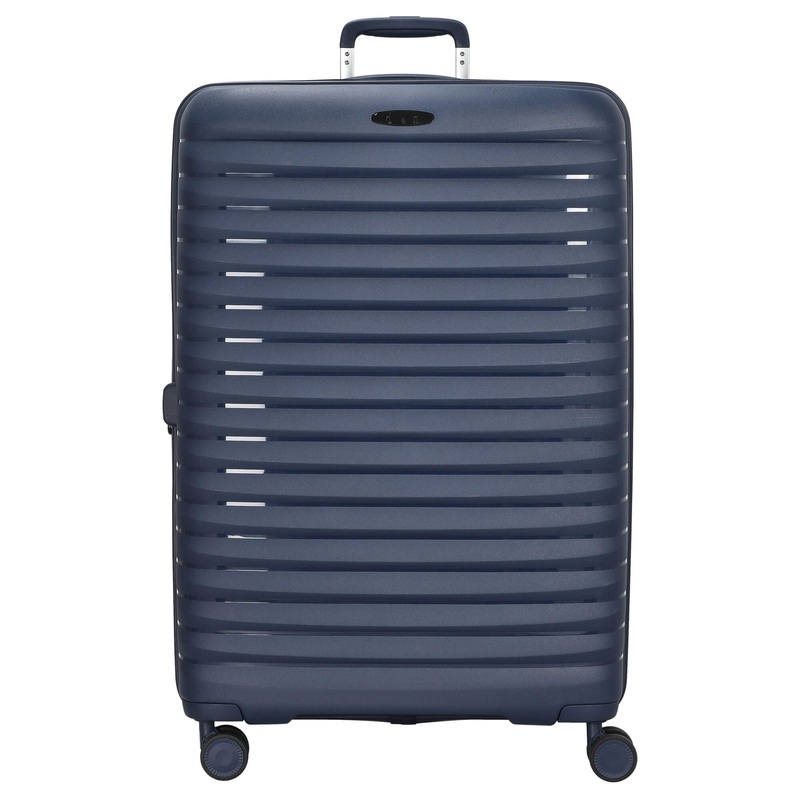 D&N Travel Line 4500+ - 4-Rollen-Trolley L 75 cm erw. (dunkelblau)