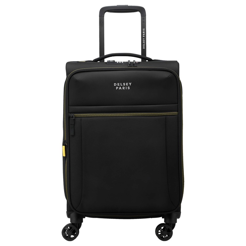 Delsey Paris Brochant 3 - 4-Rollen-Kabinentrolley S 55 cm erw. (tief schwarz)