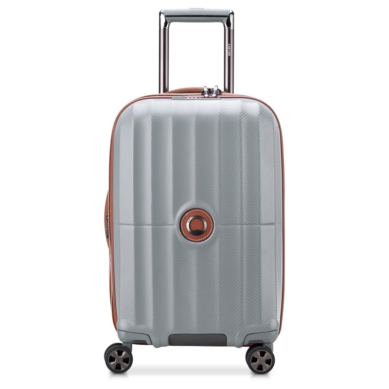 Delsey Paris Carrousel - 4-Rollen-Kabinentrolley 55 cm erw. (Platin)