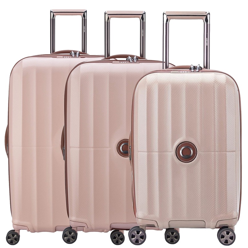 Delsey Paris Carrousel - 4-Rollen-Trolley Set 3tlg. (pink)