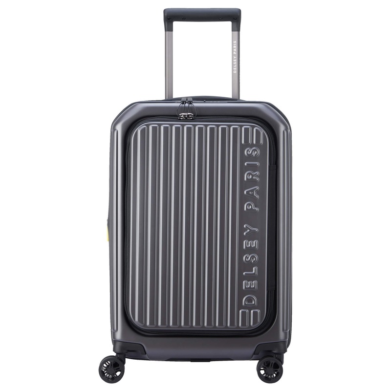 Delsey Paris Securitime - 4-Rollen-Kabinentrolley S 55 cm erw. (anthrazit)