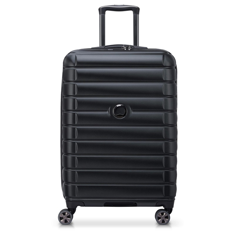 Delsey Paris Shadow 5.0 - 4-Rollen-Trolley erw. 66 cm (schwarz)