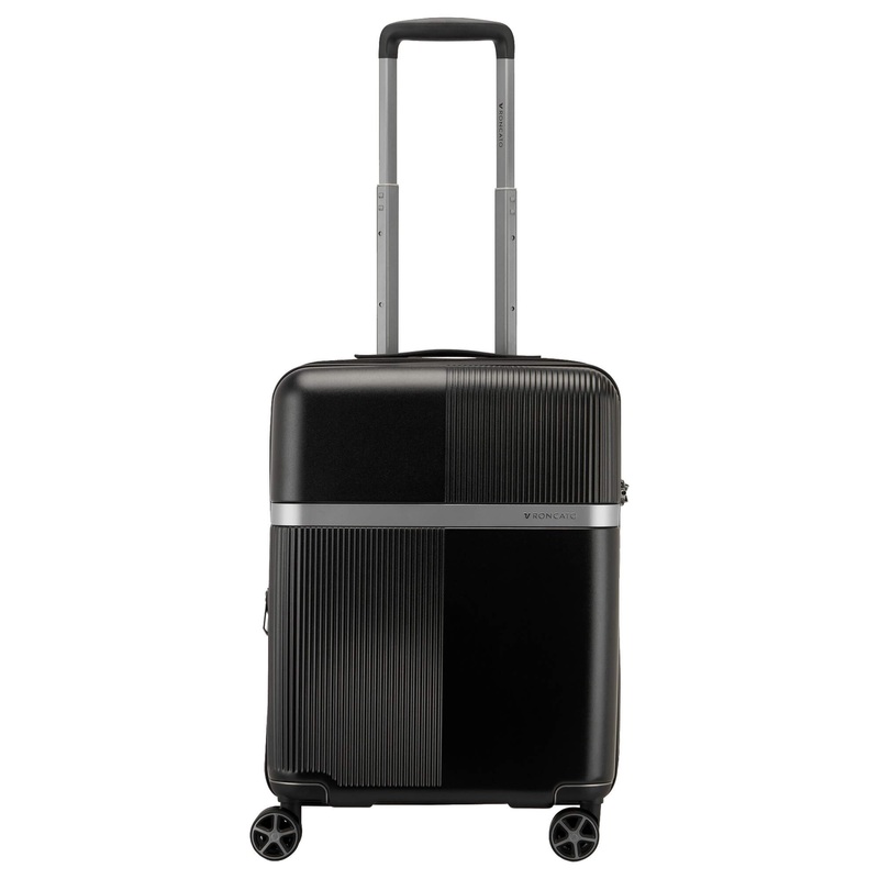 Roncato AirGlam - 4-Rollen-Kabinentrolley S 55 cm erw. (nero)