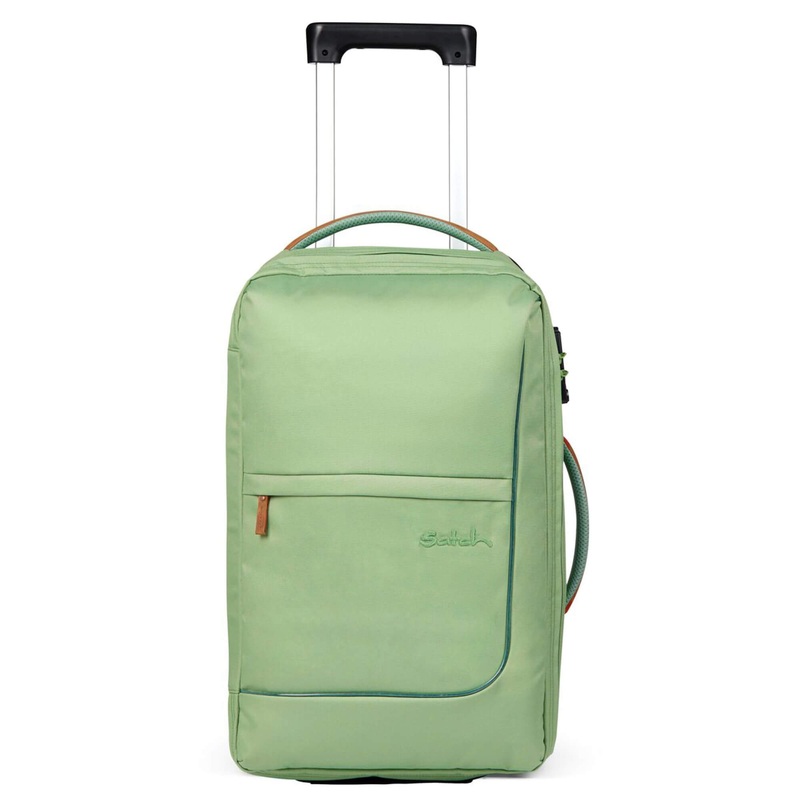 Satch Flow - 2-Rollen Kabinentrolley S 54 cm (pure jade green)