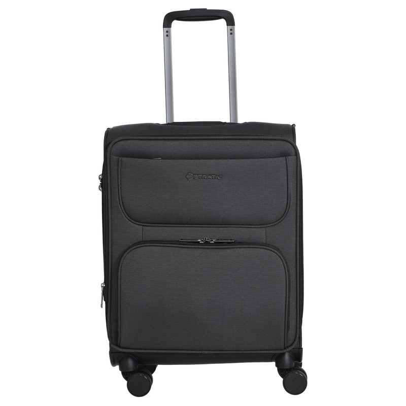 Stratic Bendigo Light+ - 4-Rollen-Trolley 54 cm S erw. (black)