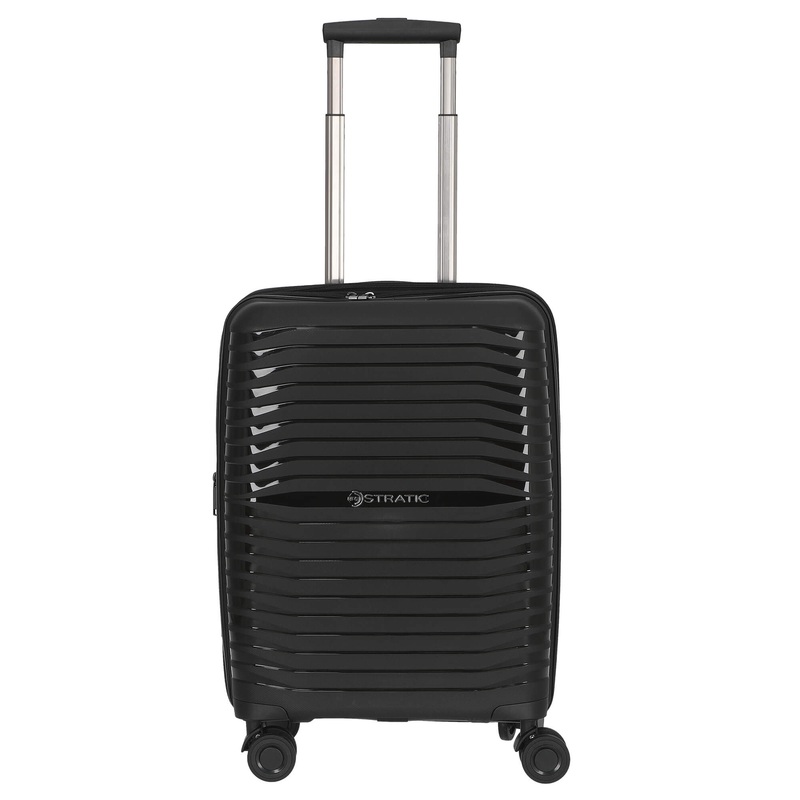 Stratic Bright+ - 4-Rollen-Trolley 56 cm S erw. (black)