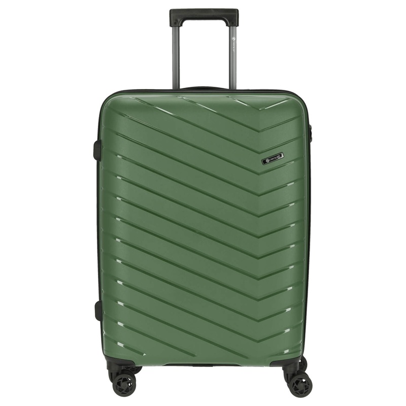 CHECK.IN Orlando - 4-Rollen-Trolley 67 cm (olivgrn)