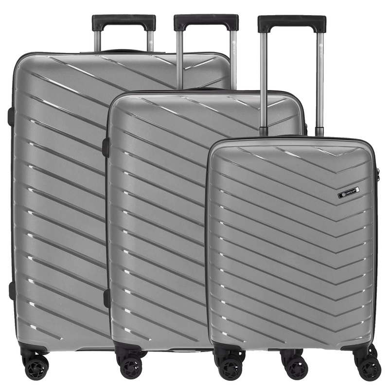 CHECK.IN Orlando - Trolley-Set 3tlg. (silber)