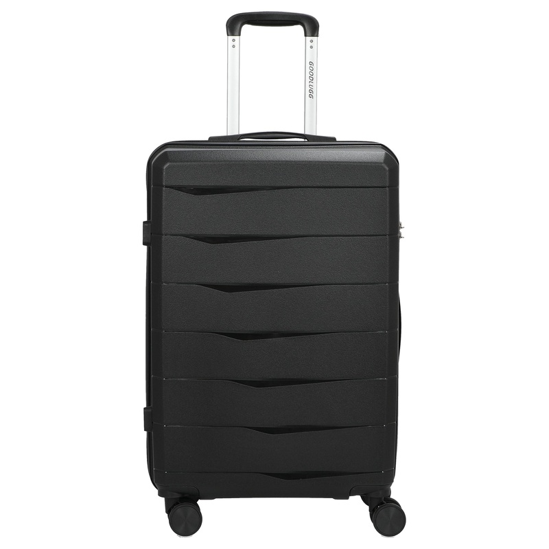 D&N Travel Line 2900 - 4-Rollen-Trolley M 65 cm (schwarz)