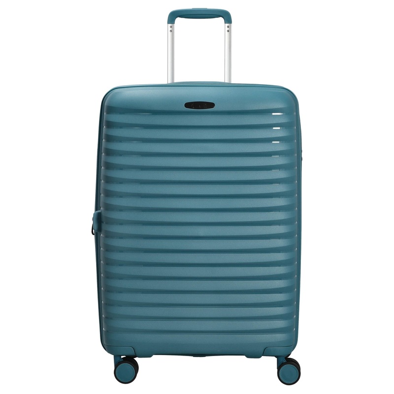D&N Travel Line 4500+ - 4-Rollen-Trolley M 65 cm erw. (petrol)