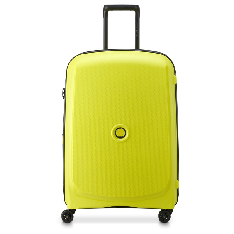Delsey Paris Belmont Plus - 4-Rollen-Trolley recycelt 71 cm erw. (grn chartreuse)