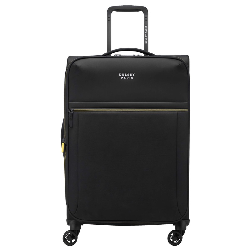 Delsey Paris Brochant 3 - 4-Rollen-Trolley M 67 cm erw. (tief schwarz)