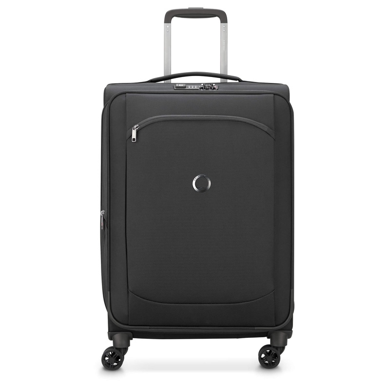 Delsey Paris Montmatre Air 2.0 - 4-Rollen-Trolley M 68 cm erw. (schwarz)