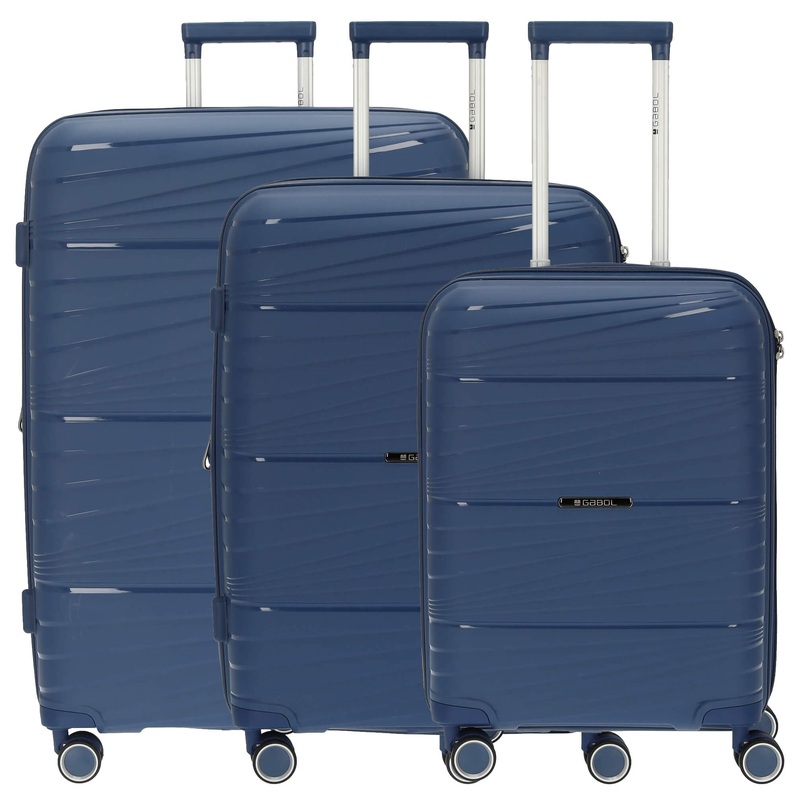 Gabol Kiba - Trolley Set 3tlg. (blue)