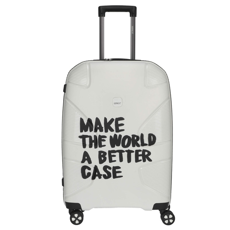 Impackt IP1 - 4-Rollen-Trolley 67 cm M (Polar white "Make the world a better case")