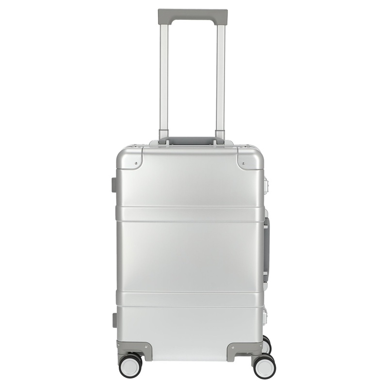 NINETYGO Metal - 4-Rollen-Kabinentrolley S 55 cm (silber)