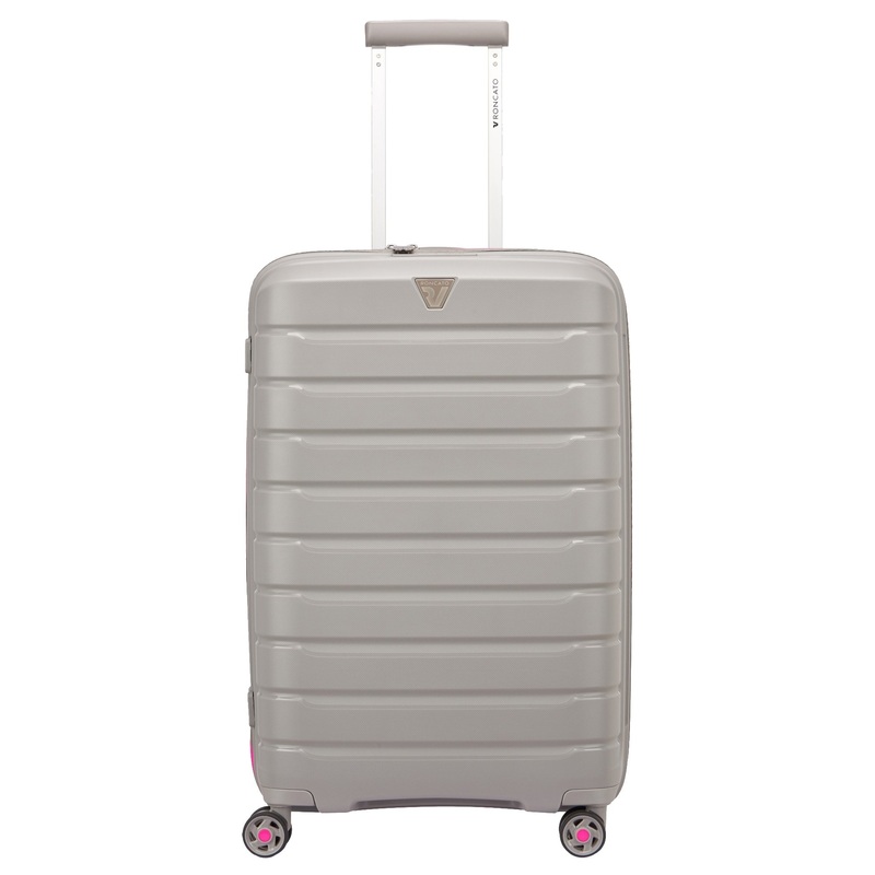 Roncato B-Flying Neon - 4-Rollen-Trolley M 68 cm (grigio)