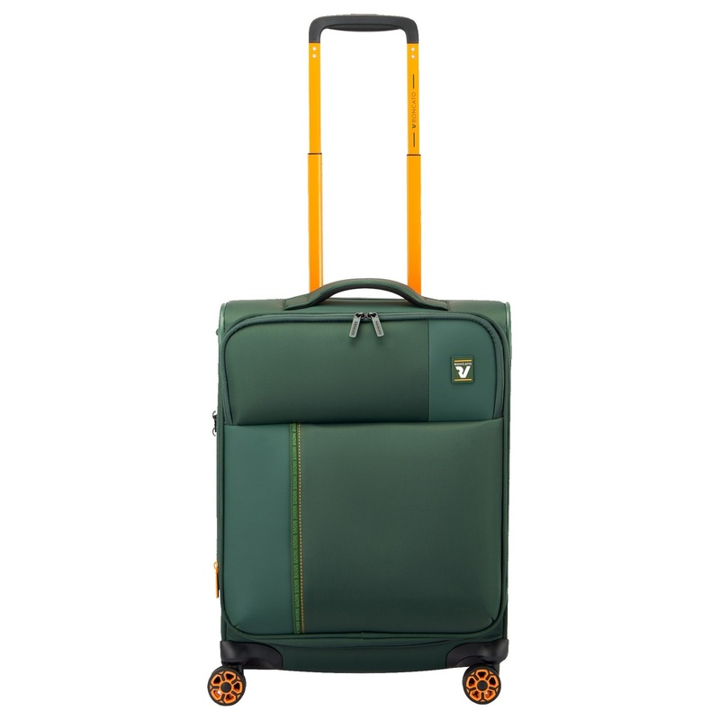 Roncato Move - 4-Rollen-Kabinentrolley S 55 cm erw. (verde mimetico)