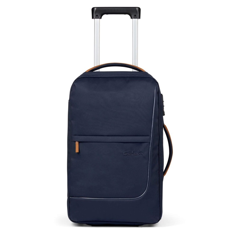 Satch Flow - 2-Rollen Kabinentrolley S 54 cm (pure navy)