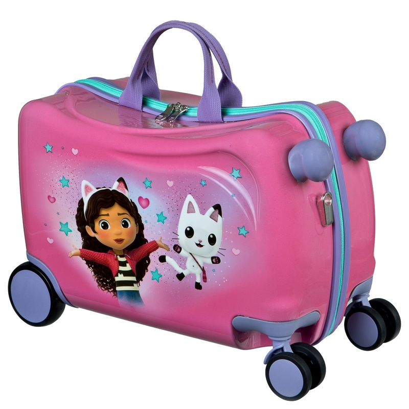 Undercover Gabby's Dollhouse Ride-On - 4-Rollen-Kindertrolley 47.5 cm (Gabby's Dollhouse)